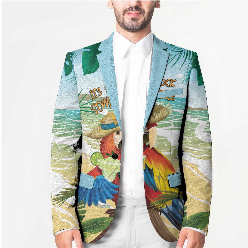 Aloha Hawaii It's 5 o'clock Somewhere Blazer - Wonder Print Shop