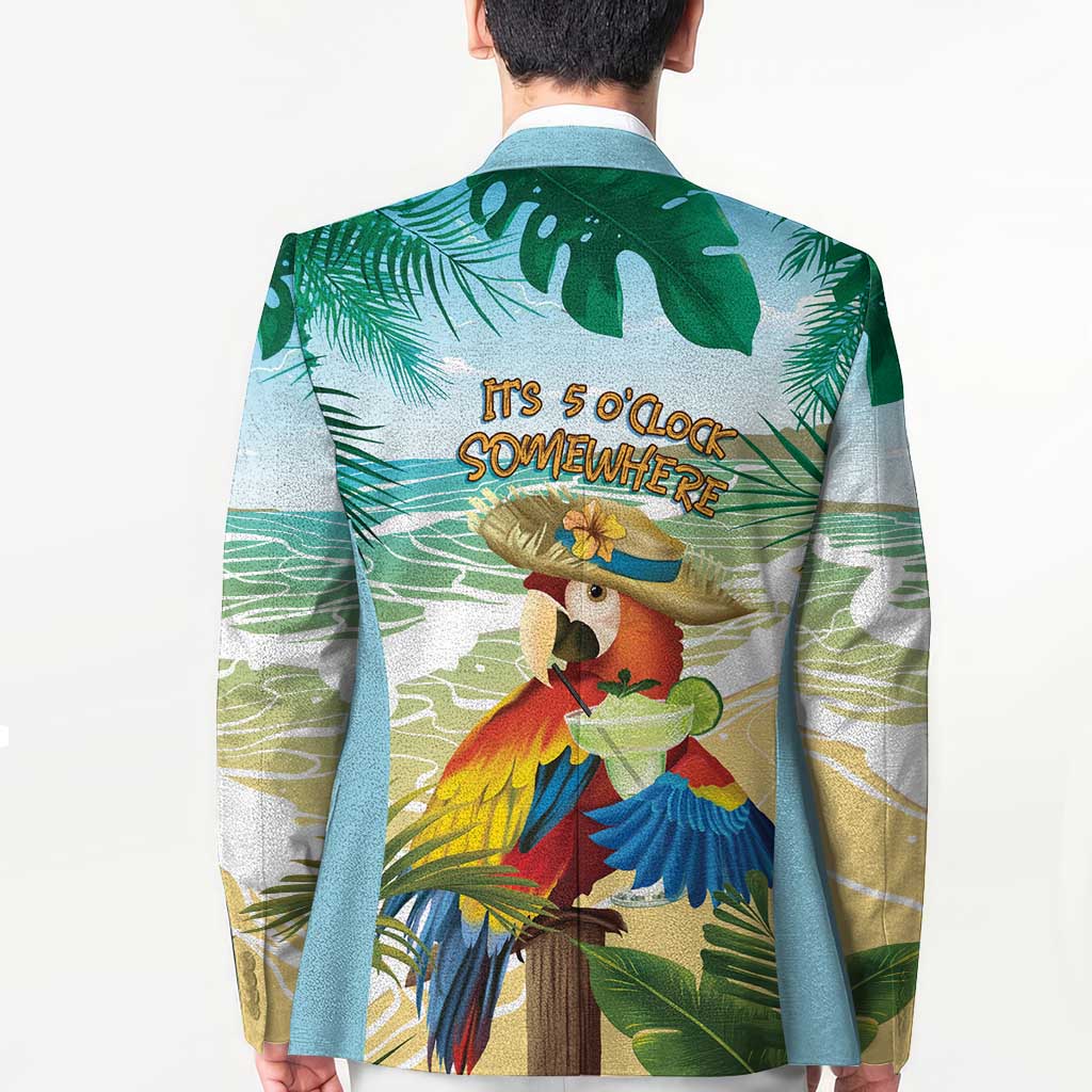 Aloha Hawaii It's 5 o'clock Somewhere Blazer - Wonder Print Shop