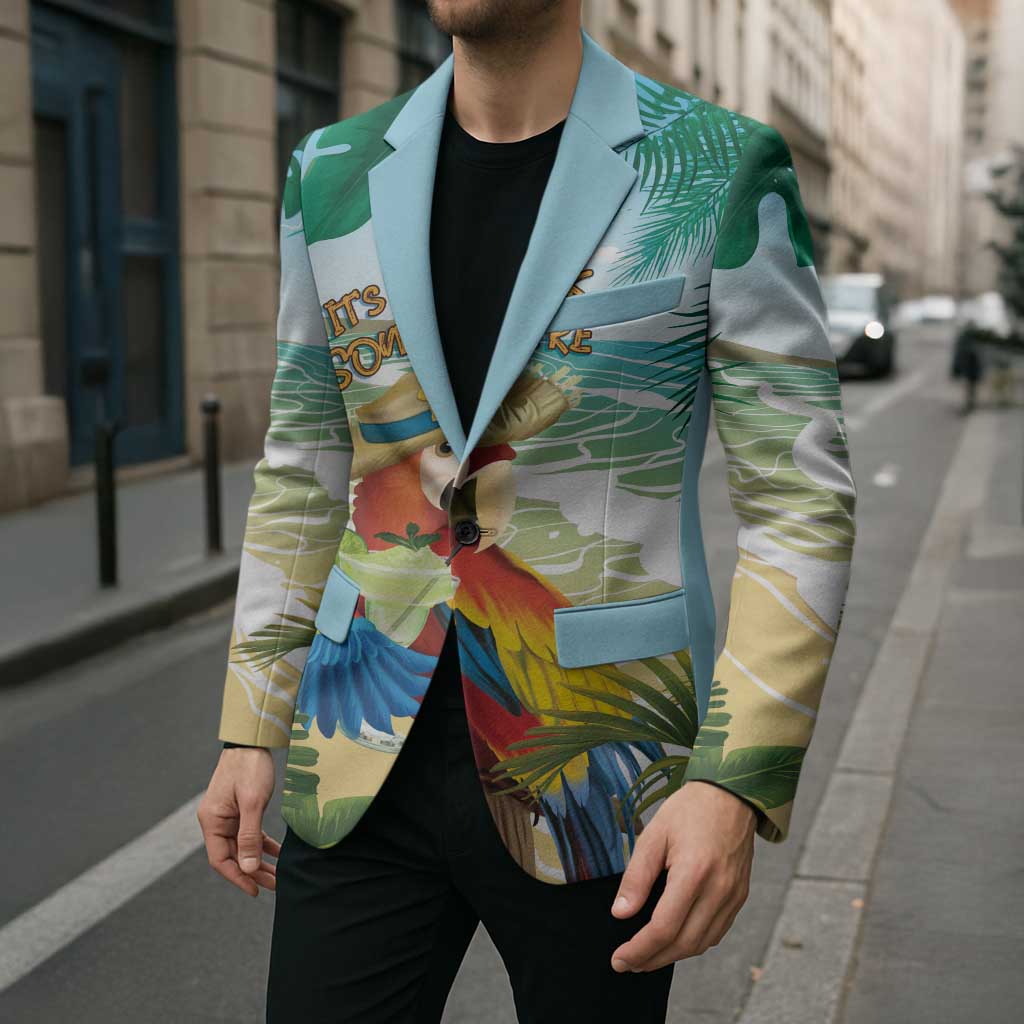 Aloha Hawaii It's 5 o'clock Somewhere Blazer - Wonder Print Shop
