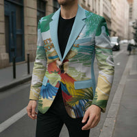 Aloha Hawaii It's 5 o'clock Somewhere Blazer - Wonder Print Shop