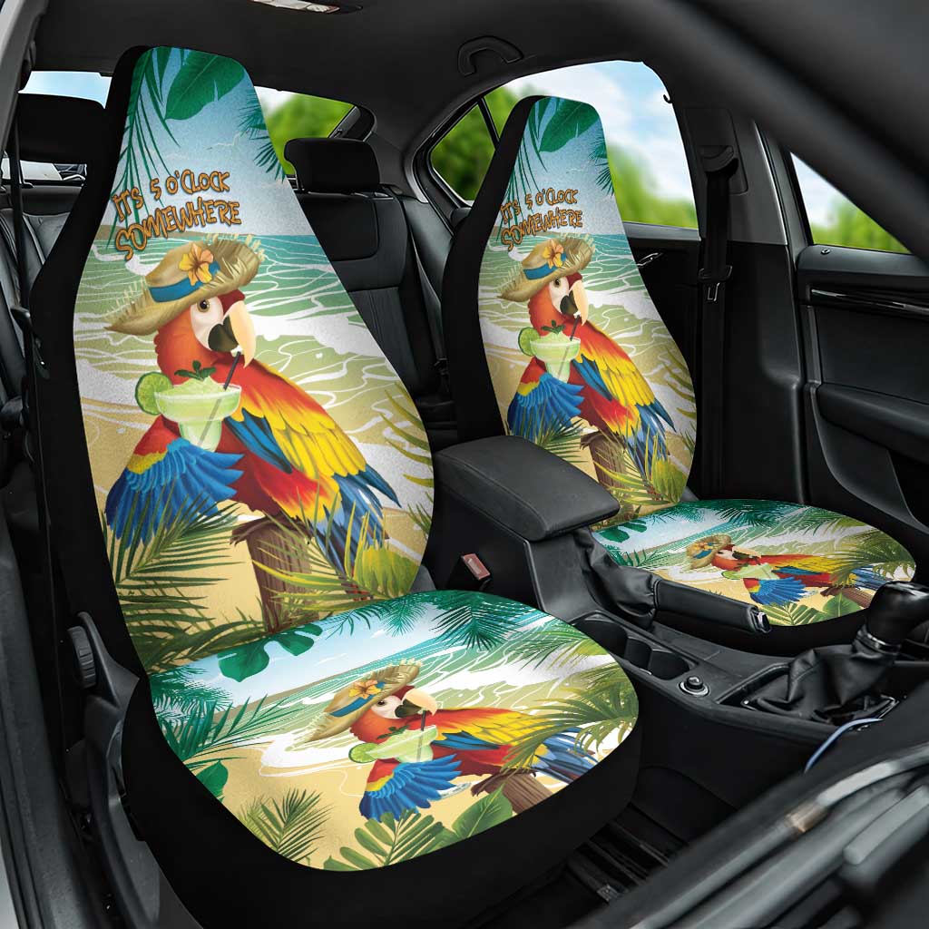 Aloha Hawaii It's 5 o'clock Somewhere Car Seat Cover - Wonder Print Shop