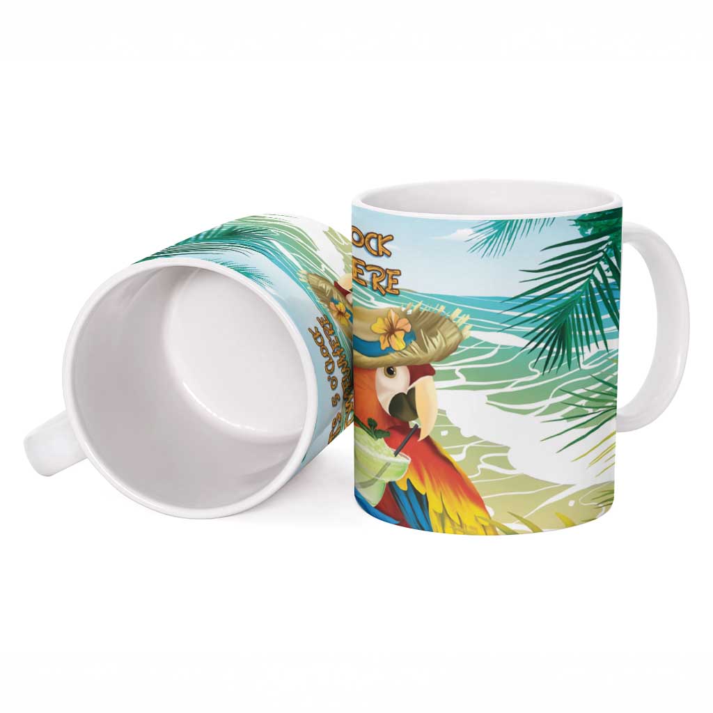 Aloha Hawaii It's 5 o'clock Somewhere Ceramic Mug - Wonder Print Shop