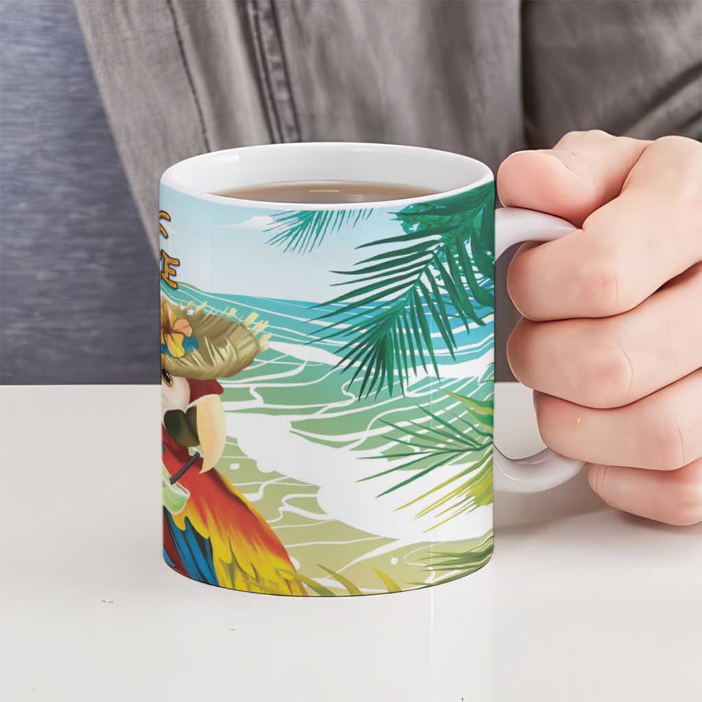 Aloha Hawaii It's 5 o'clock Somewhere Ceramic Mug - Wonder Print Shop