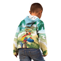 Aloha Hawaii It's 5 o'clock Somewhere Kid Hoodie - Wonder Print Shop