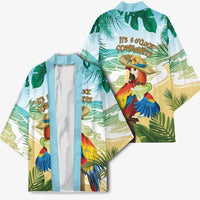 Aloha Hawaii It's 5 o'clock Somewhere Kimono - Wonder Print Shop