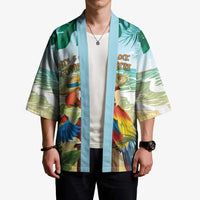 Aloha Hawaii It's 5 o'clock Somewhere Kimono - Wonder Print Shop