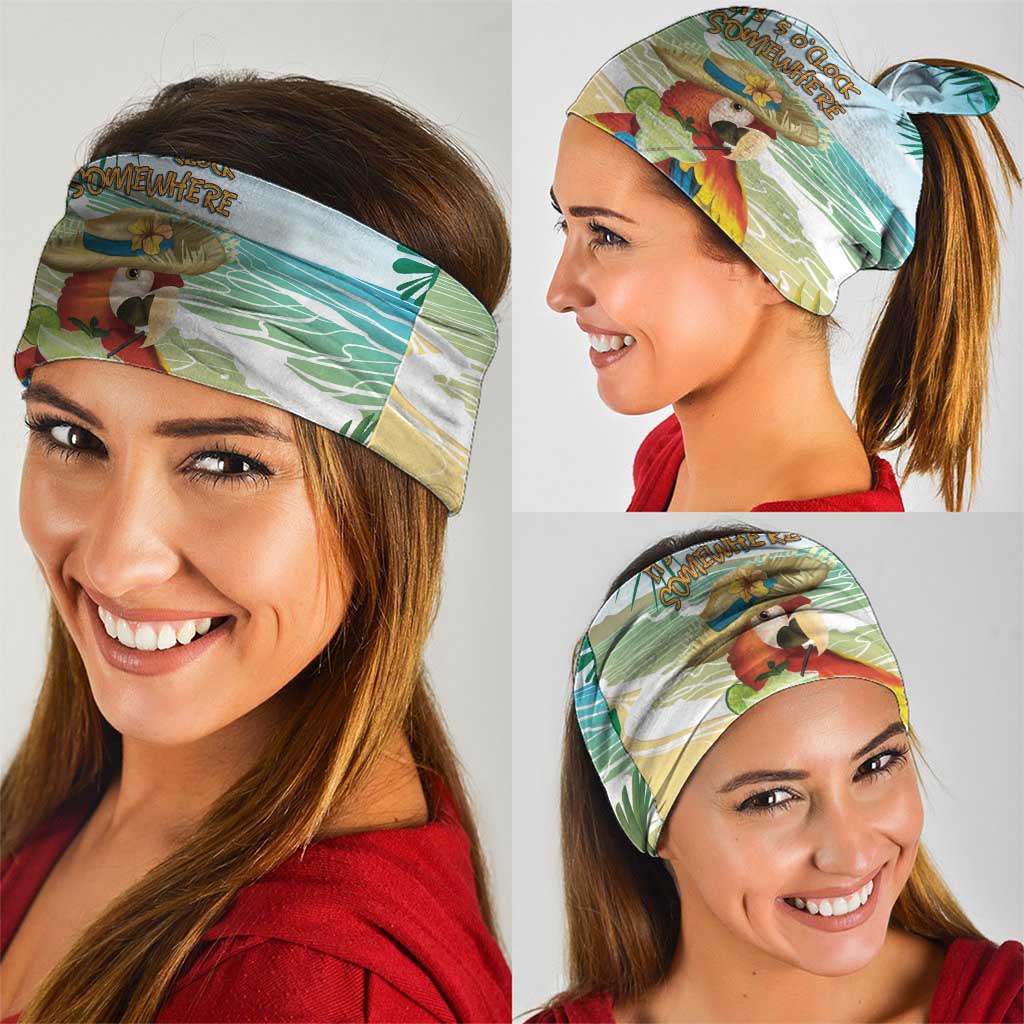 Aloha Hawaii It's 5 o'clock Somewhere Neck Gaiter - Wonder Print Shop
