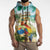 Aloha Hawaii It's 5 o'clock Somewhere Sleeveless Hoodie - Wonder Print Shop