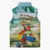 Aloha Hawaii It's 5 o'clock Somewhere Sleeveless Puffer Jacket - Wonder Print Shop