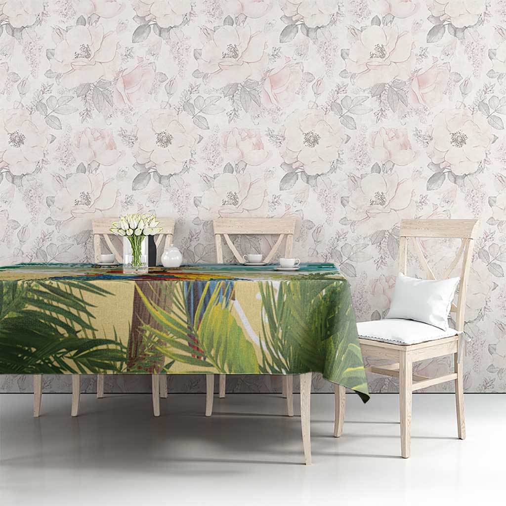 Aloha Hawaii It's 5 o'clock Somewhere Tablecloth - Wonder Print Shop