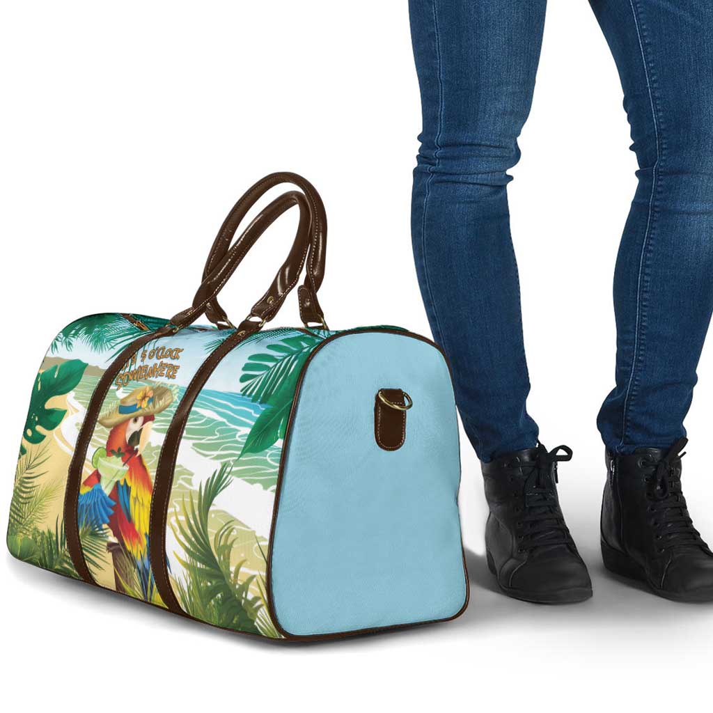 Aloha Hawaii It's 5 o'clock Somewhere Travel Bag - Wonder Print Shop
