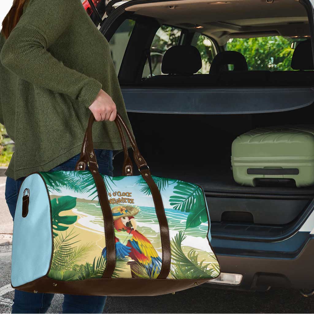 Aloha Hawaii It's 5 o'clock Somewhere Travel Bag - Wonder Print Shop