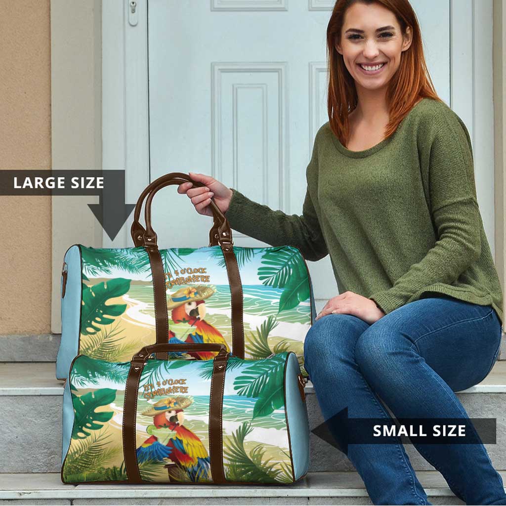 Aloha Hawaii It's 5 o'clock Somewhere Travel Bag - Wonder Print Shop
