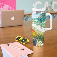 Aloha Hawaii It's 5 o'clock Somewhere Tumbler With Handle - Wonder Print Shop