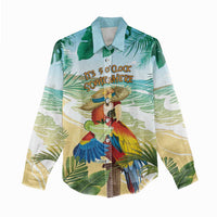 Aloha Hawaii It's 5 o'clock Somewhere Women Casual Shirt - Wonder Print Shop