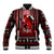 Wonder Print Christmas Baseball Jacket Merry Krampus LT7 - Wonder Print Shop