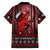 Wonder Print Christmas Family Matching Short Sleeve Bodycon Dress and Hawaiian Shirt Merry Krampus - Wonder Print Shop