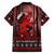 Wonder Print Christmas Family Matching Summer Maxi Dress and Hawaiian Shirt Merry Krampus - Wonder Print Shop