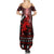 Wonder Print Christmas Family Matching Summer Maxi Dress and Hawaiian Shirt Merry Krampus - Wonder Print Shop