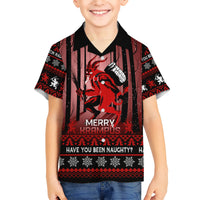 Wonder Print Christmas Hawaiian Shirt Merry Krampus - Wonder Print Shop