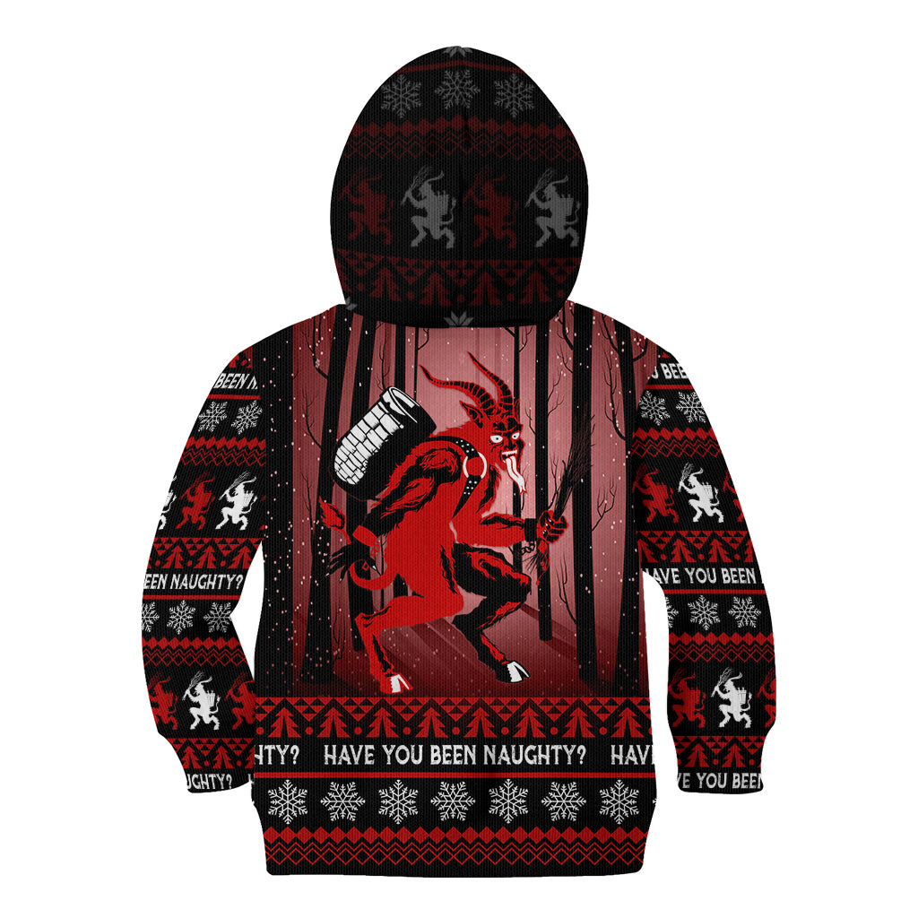Wonder Print Christmas Kid Hoodie Merry Krampus - Wonder Print Shop