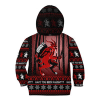 Wonder Print Christmas Kid Hoodie Merry Krampus - Wonder Print Shop