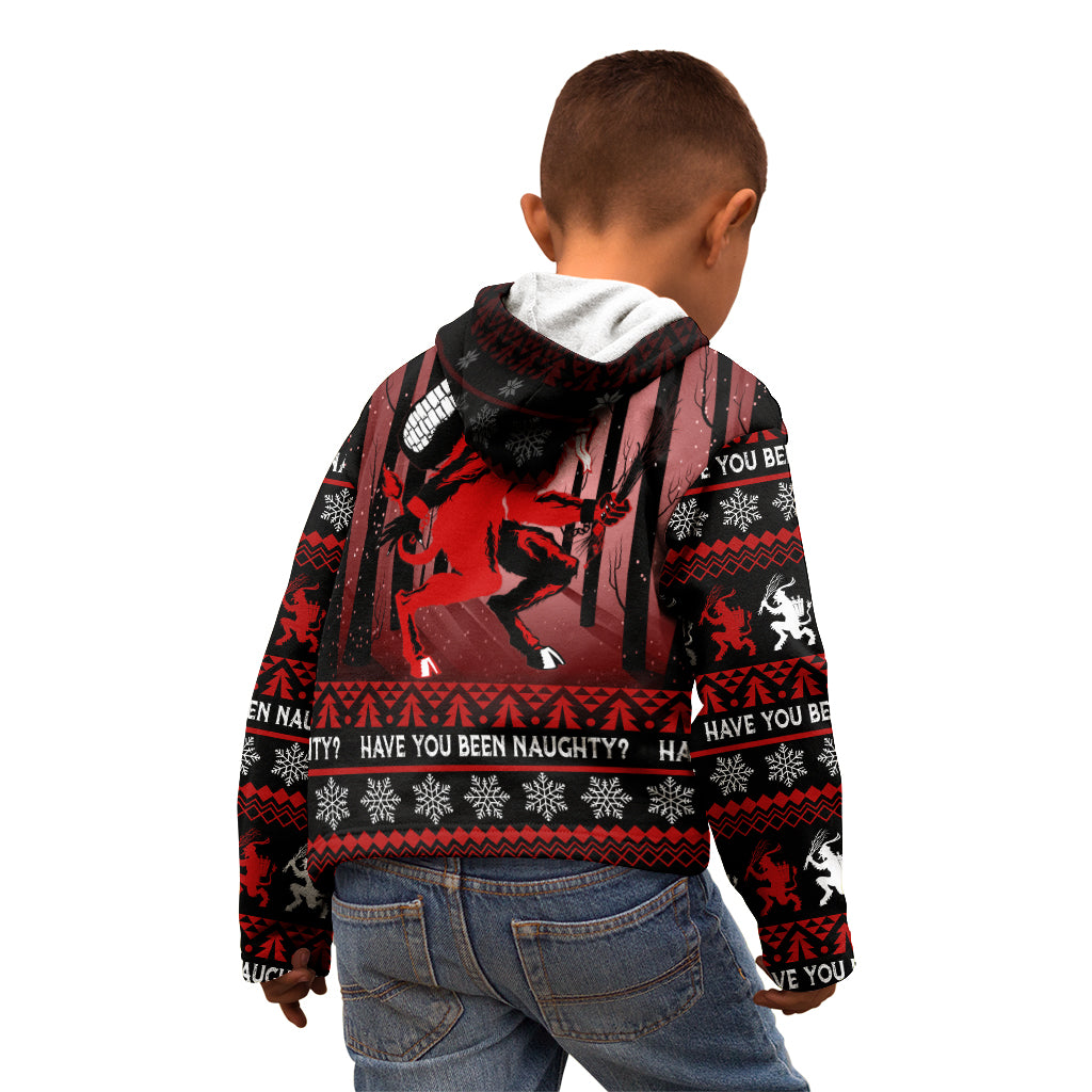 Wonder Print Christmas Kid Hoodie Merry Krampus - Wonder Print Shop