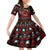 Wonder Print Christmas Kid Short Sleeve Dress Merry Krampus - Wonder Print Shop