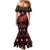 Wonder Print Christmas Mermaid Dress Merry Krampus - Wonder Print Shop