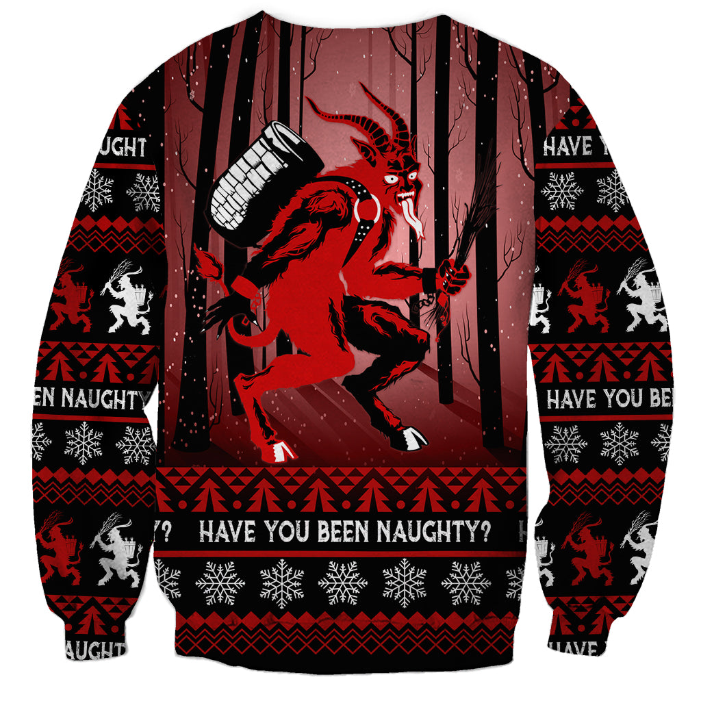 Wonder Print Christmas Sweatshirt Merry Krampus - Wonder Print Shop
