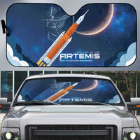 Artemis 2026 Moon Mission Auto Sun Shade Back To The Moon And Beyond