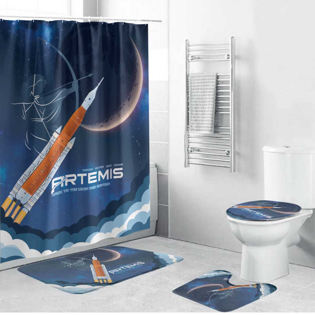 Artemis 2026 Moon Mission Bathroom Set Back To The Moon And Beyond