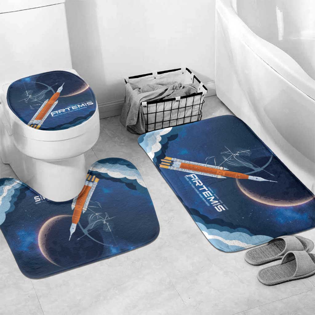Artemis 2026 Moon Mission Bathroom Set Back To The Moon And Beyond