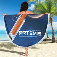 Artemis 2026 Moon Mission Beach Blanket Back To The Moon And Beyond