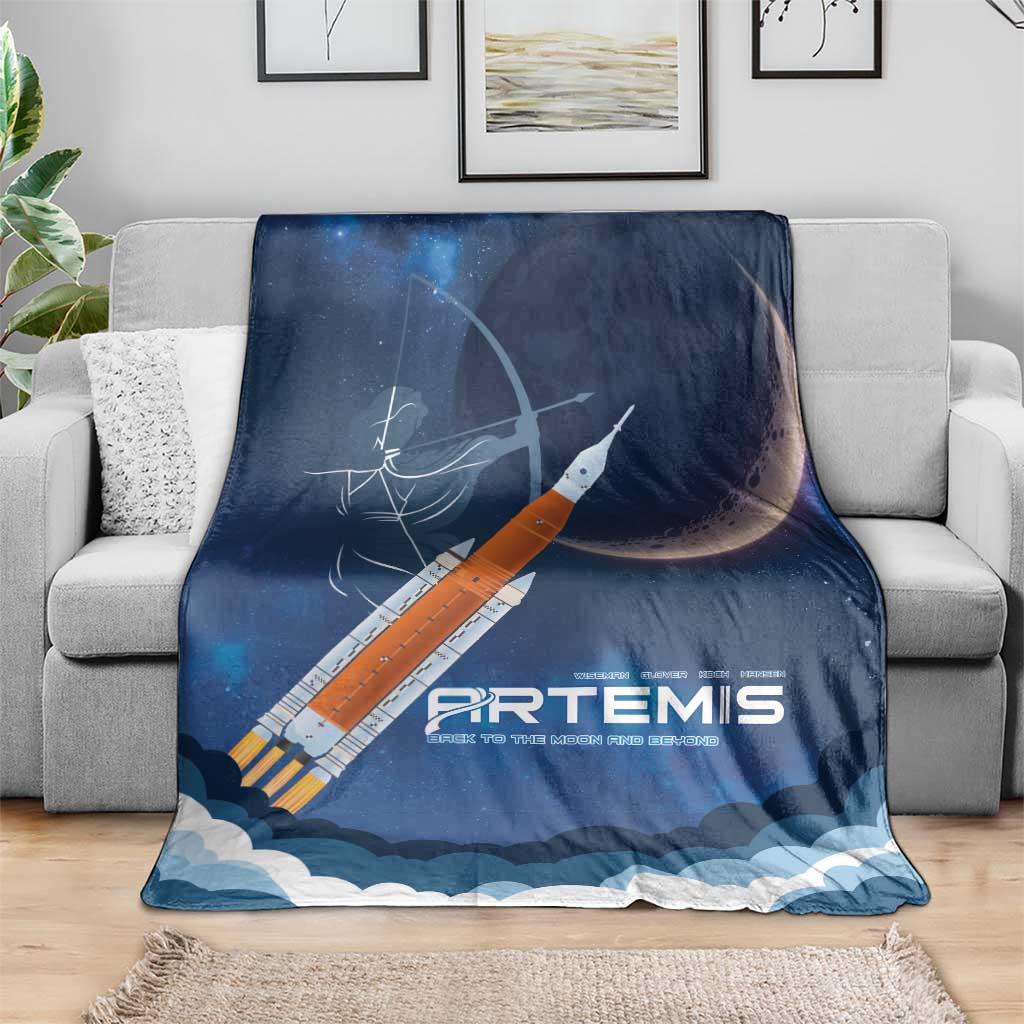 Artemis 2026 Moon Mission Blanket Back To The Moon And Beyond