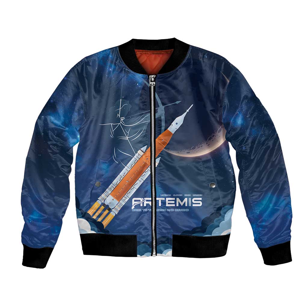 Artemis 2026 Moon Mission Bomber Jacket Back To The Moon And Beyond