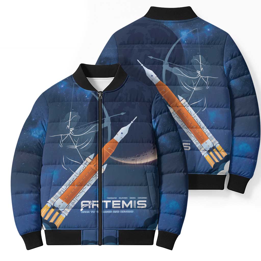 Artemis 2026 Moon Mission Bomber Puffer Jacket Back To The Moon And Beyond