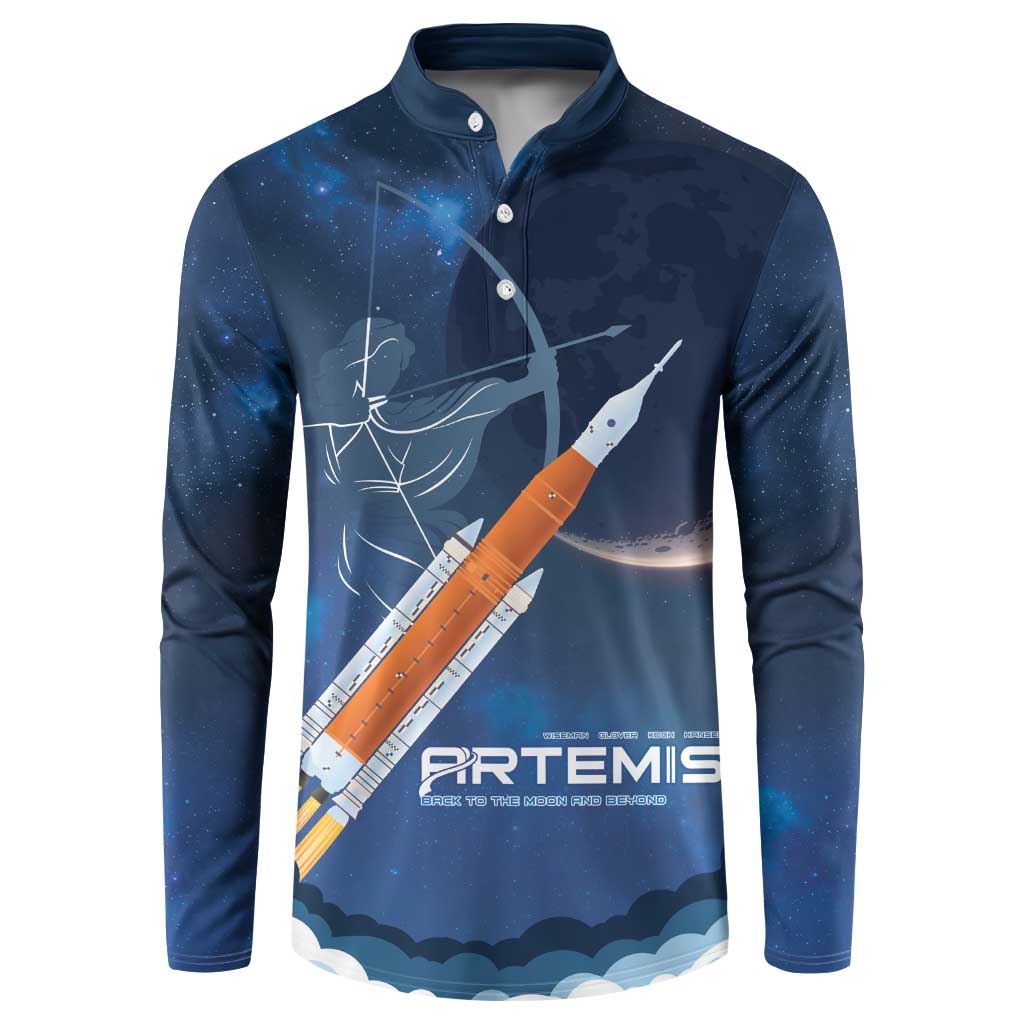 Artemis 2026 Moon Mission Button Sweatshirt Back To The Moon And Beyond