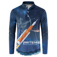 Artemis 2026 Moon Mission Button Sweatshirt Back To The Moon And Beyond