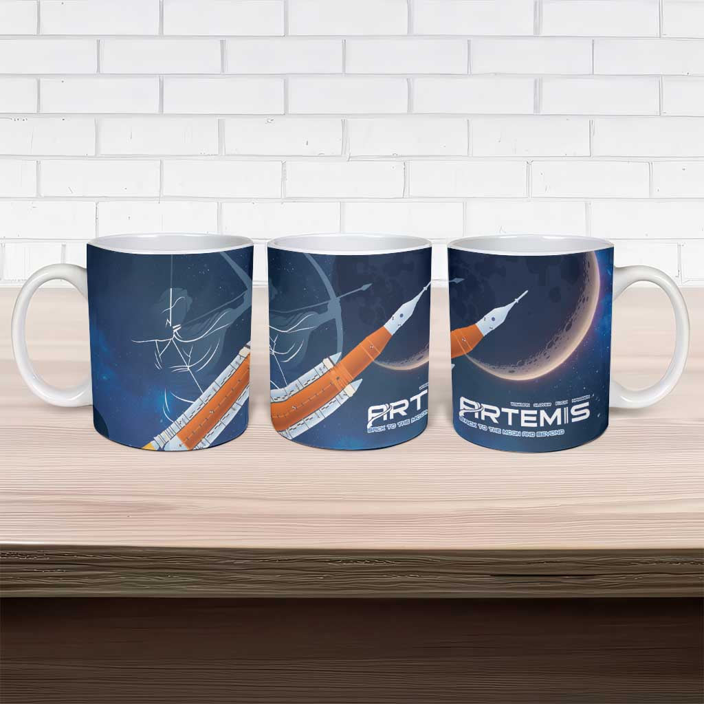 Artemis 2026 Moon Mission Ceramic Mug Back To The Moon And Beyond