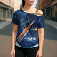 Artemis 2026 Moon Mission Cross Shoulder Shirt Back To The Moon And Beyond