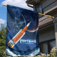 Artemis 2026 Moon Mission Garden Flag Back To The Moon And Beyond