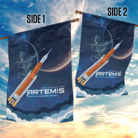 Artemis 2026 Moon Mission Garden Flag Back To The Moon And Beyond