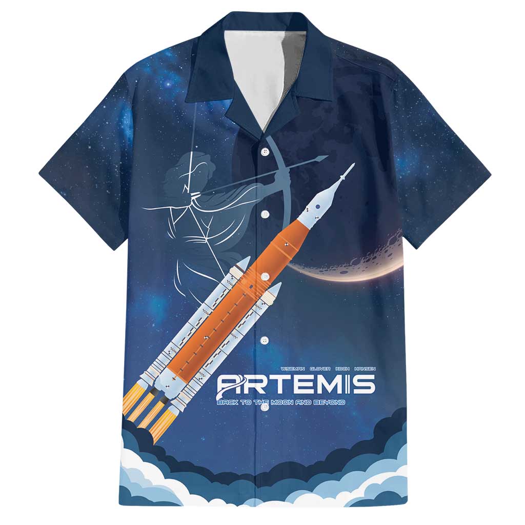 Artemis 2026 Moon Mission Hawaiian Shirt Back To The Moon And Beyond