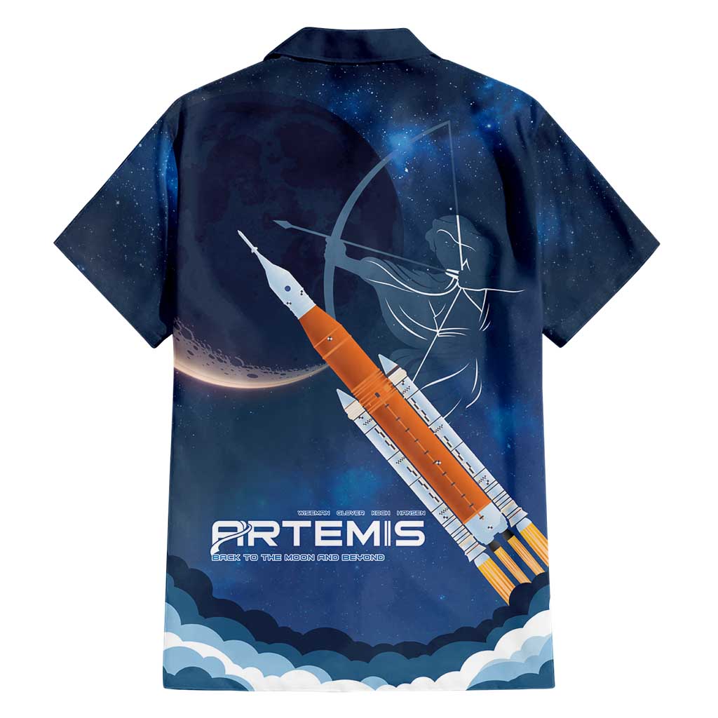 Artemis 2026 Moon Mission Hawaiian Shirt Back To The Moon And Beyond