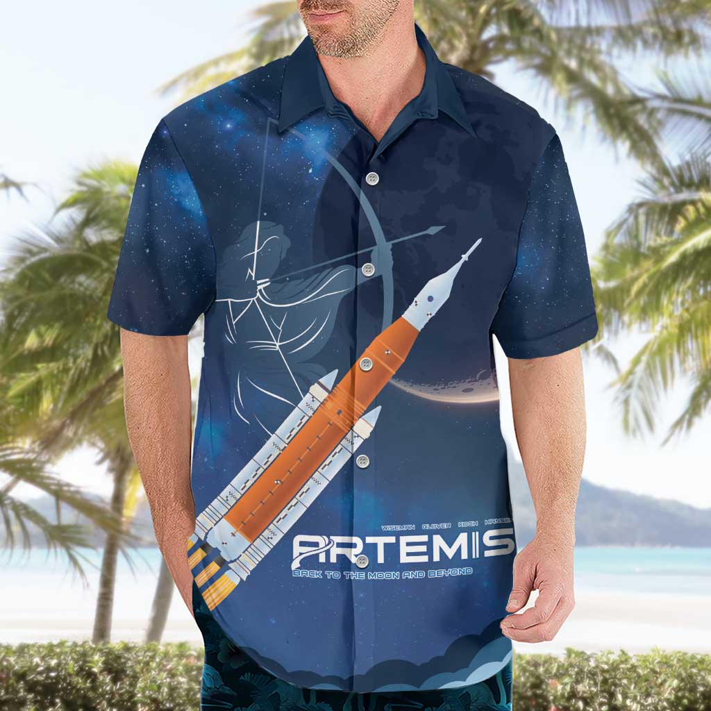 Artemis 2026 Moon Mission Hawaiian Shirt Back To The Moon And Beyond