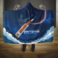 Artemis 2026 Moon Mission Hooded Blanket Back To The Moon And Beyond