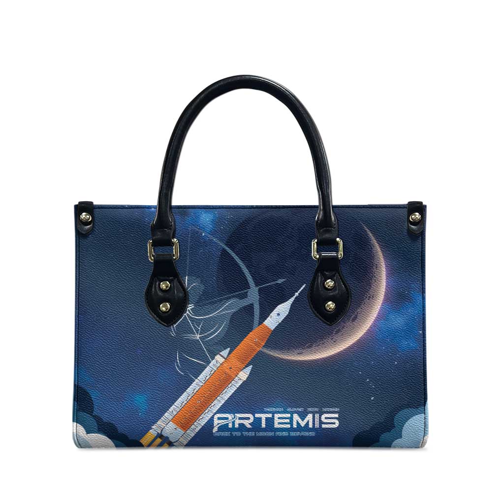 Artemis 2026 Moon Mission Leather Bag Back To The Moon And Beyond