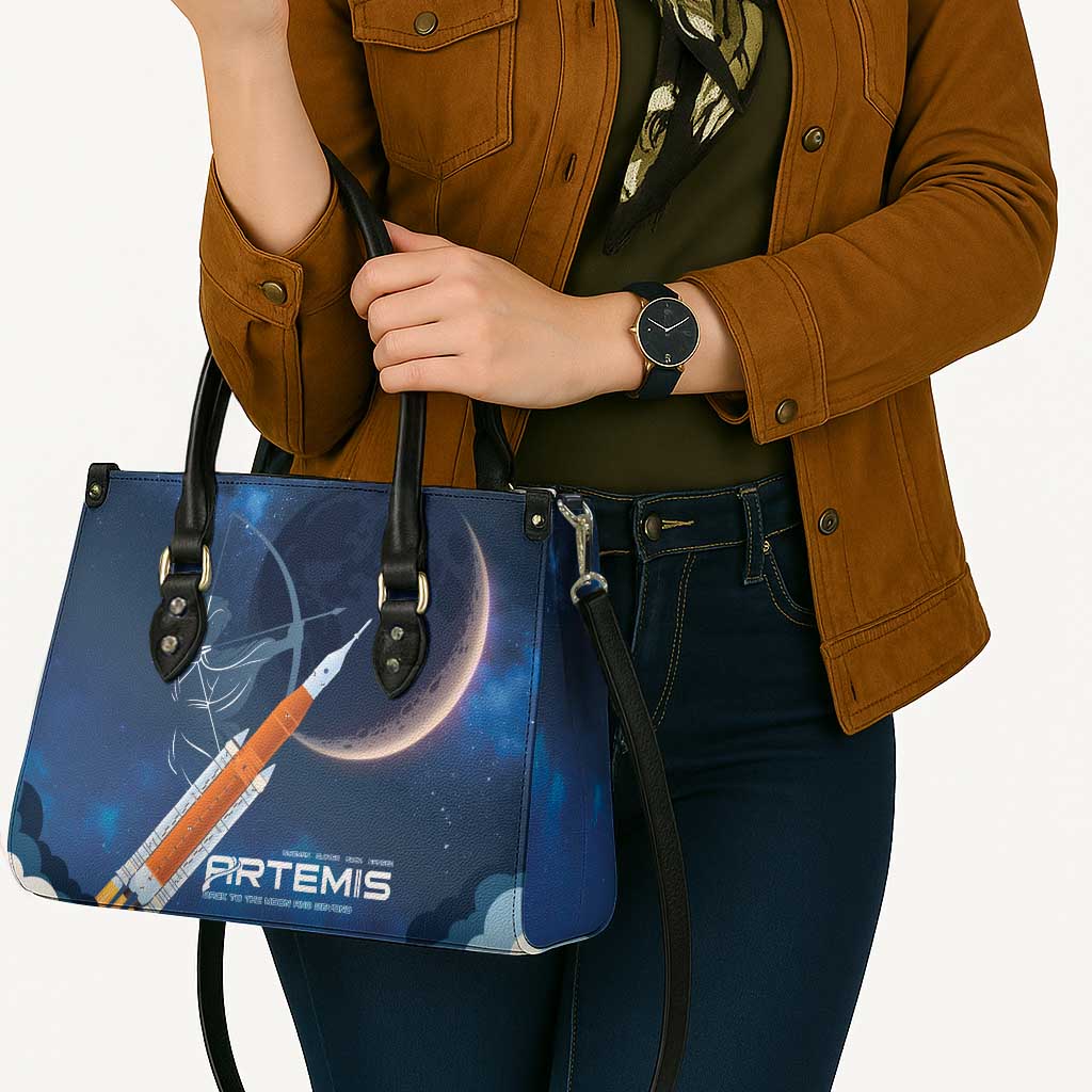 Artemis 2026 Moon Mission Leather Bag Back To The Moon And Beyond