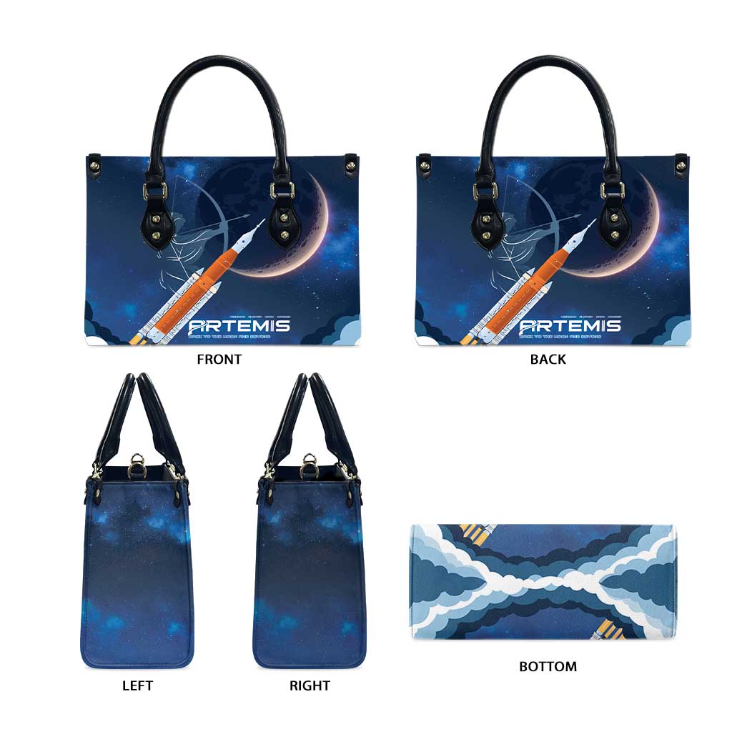 Artemis 2026 Moon Mission Leather Bag Back To The Moon And Beyond
